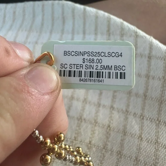 Enewton Gold and Silver Beaded Bracelet - Picture 3 of 6